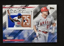 2022 Update Special Event Patch Relic #SEP-MT Mike Trout - Angels