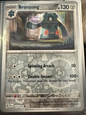 Bronzong 127/191 Sv08: Surging Sparks Reverse Holo - Image 1 of 2