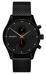 MVMT Voyager Caviar 28000052-D Black Dial Stainless Steel Men's Watch - Picture 1 of 2