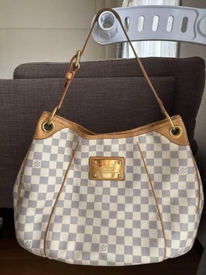 Louis Vuitton Damier Azur Galliera PM N55215 Shoulder Bag - Image 1 of 4