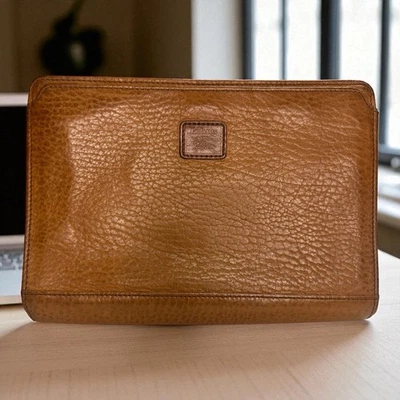 Bolso sin asas/bolso de cuero marrón Burberrys unisex talla única Foto 1 de 4