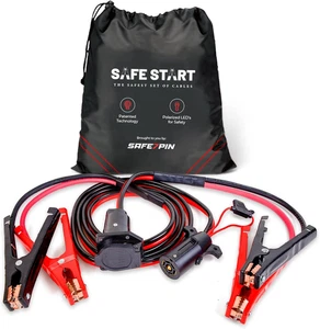 Jumper Cable | Heavy Duty Jumper Cables for Trucks, SUV | Self Rescue Car Jump S - Picture 1 of 8