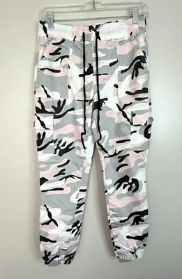 Pantalones de Carga VIP Niñas Cordón Cintura Camuflados Multi Talla 11/12 DEFECTOS Foto 1 de 4