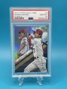 2019 Topps Gold Label Class 2 Shohei Ohtani #3 PSA 10 - Bild 1 von 2