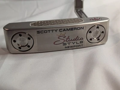 Putter Titleist Scotty Cameron 2025 Studio Style Newport 35" con cubierta nuevo Foto 1 de 4