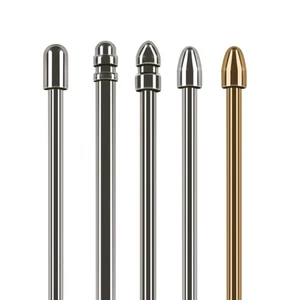 3Pcs Metal Tip Pen Refills with Convenient Clip for Remarkable Scribe Write Pen - Photo 1 sur 13
