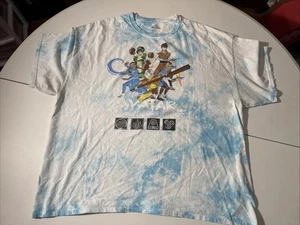 Avatar The Last Airbender Tshirt Blau Batik Kurzarm Grafik Tee Shirt XL - Bild 1 von 7