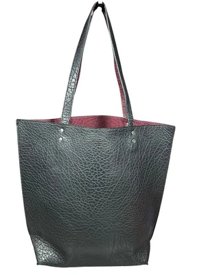 Abercrombie & Fitch красный галечный искусственной кожи сумка с короткими ручками - Изображение 1 из 4