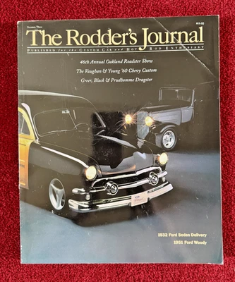 The Rodder’s Journal Issue #3 – Hot Rod Custom Magazine – Good Cond - Image 1 of 4