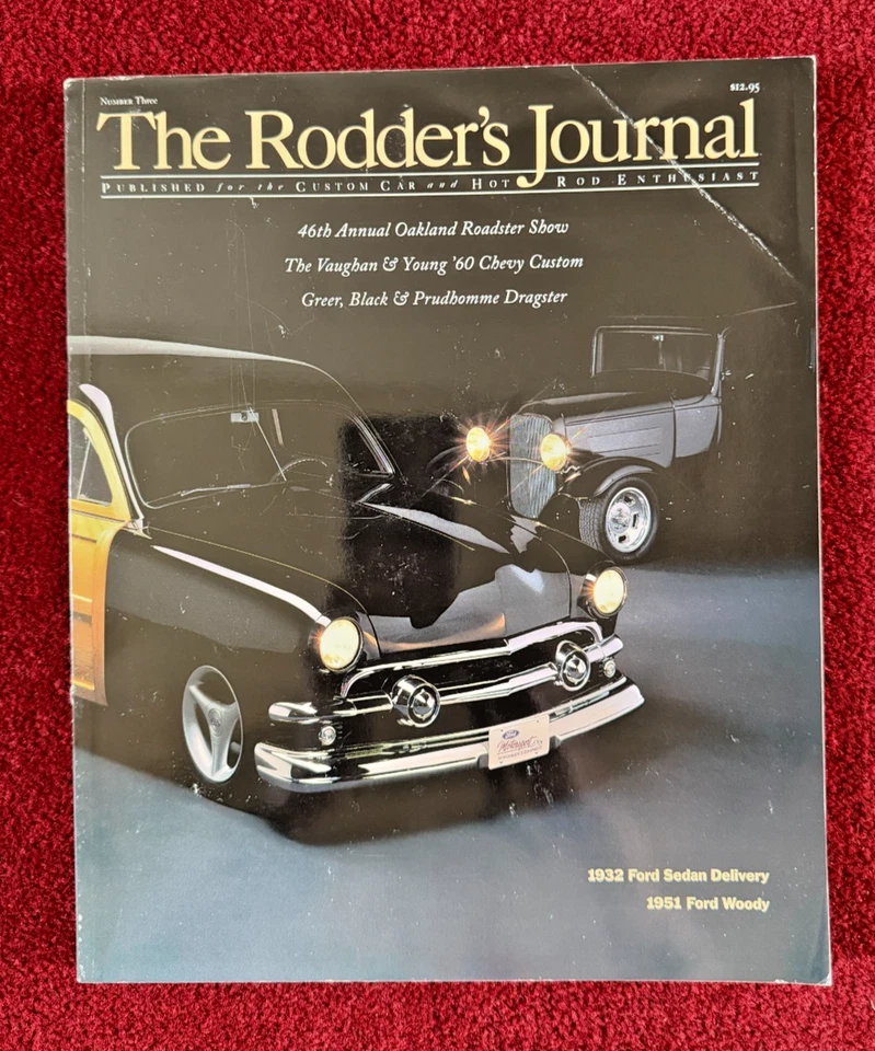 The Rodder’s Journal Issue #3 – Hot Rod Custom Magazine – Good Cond - Image 1 of 4