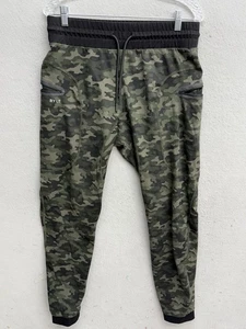 Bylt Jogginghose Herren Größe L Grün Camouflage Elite Stretch Taschen Freizeit Training - Bild 1 von 10
