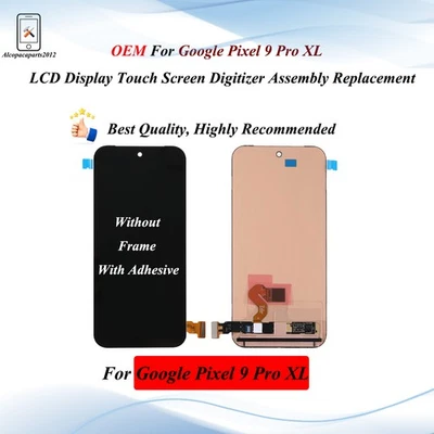 OEM For Google Pixel 9 Pro XL LCD Display Touch Screen Digitizer Replacement - Image 1 of 4