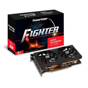 Powercolor Radeon Rx 7600 Fighter 8Gb Gddr6/Pci Express 4.0/2655Mhz/18000Mhz - Picture 1 of 1