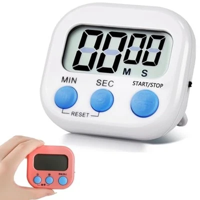 RuiMi Multifunktionaler Elektronischer Timer Digitaler Küchentimer mit Magnet... - Bild 1 von 4