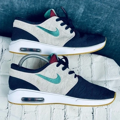 Zapatillas Nike Stefan Janoski Azul y Rojo con Amortiguación Air Max Talla 8 Foto 1 de 4