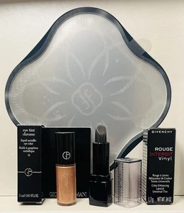 Giorgio Armani Eye Tint Liquid Eye Color 44 Rose Gold 3ml & Givenchy Lipstick - Picture 1 of 1