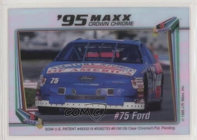 1995 Maxx Premier Plus Crown Chrome Todd Bodine #75 Ford - Image 1 of 2