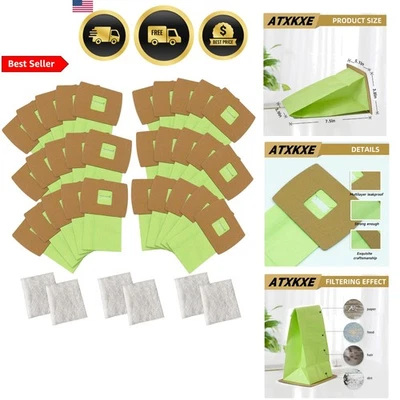 Vacuum Bags Replacement Fit for Oreck XL Canister Vacuum 30 Pack Bags Filters - Image 1 of 4
