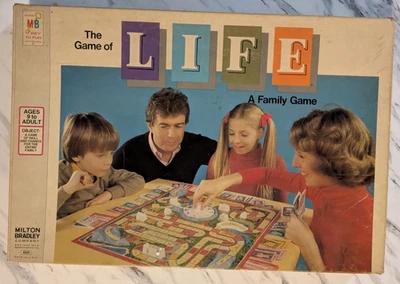 1977 The Game of Life - Juego de mesa - Milton Bradley Original - Completo - De colección Foto 1 de 4