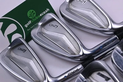 Left Hand Ping i210 Irons / 4-PW / Blue Dot / Stiff Flex Dynamic Gold 120 S300 - Image 1 of 4