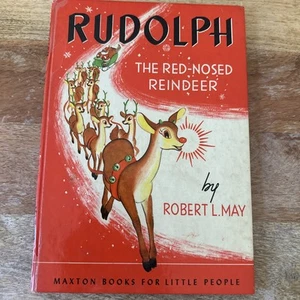 RARE 1939 First Edition First Print Rudolph The Red Nosed Reindeer Robert L. May - Picture 1 of 18
