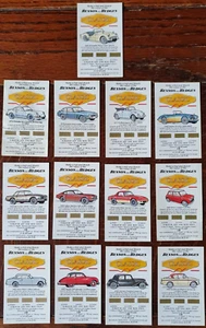 CLASSIC CARS - 13 Benson & Hedges Rubbelkarten - 1990 - Gut/EX - Bild 1 von 1