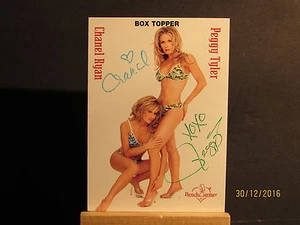2002 Bench Warmer Box-Toppers Autographs #4 Chanel Ryan/Peggy Tyler 2 - Picture 1 of 1