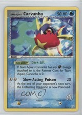 2004 Pokemon EX Magma vs Aqua Team Aqua's Carvanha #25 2f4
