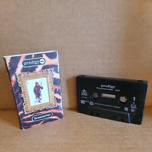 Prodigy FIRESTARTER Cassette Tape Single US | Electronic | 9 17387-4 | Free S&H