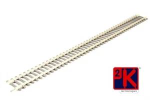 Peco ST-201 - 11 x 00 Gauge Setrack (Hornby R601) Double Straight 335mm New Item - Picture 1 of 10