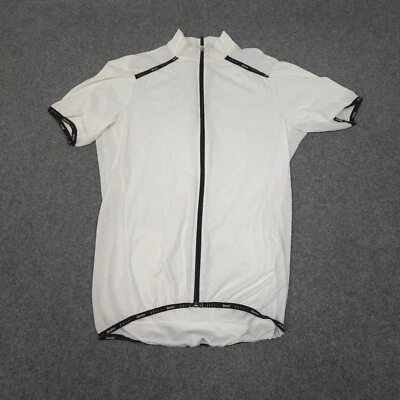 Santini Cycling Jersey Mens LARGE white Lightweight Sports stretch Size L - Image 1 of 4