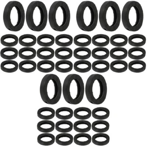 3 Pack Key Case Man Office Cover Rubber Elastic Covers Caps Tags - Picture 1 of 12