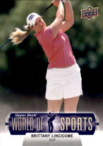 2011 Upper Deck World of Sports #275 BRITTANY LINCICOME - Picture 1 of 2