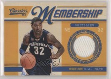 2010-11 Panini Classics Classic Membership Materials /499 OJ Mayo #13