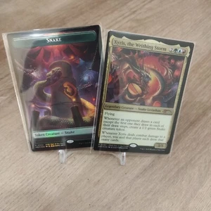 Xyris, the Writhing Storm and Snake Token MTG Year Of The Snake APAC English - Picture 1 of 4