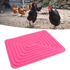 Peach Silicone Chicken Poultry Mat Silicone Easy Cleaning Chicken 