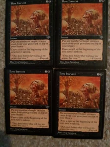 MTG 4 x Bone Harvest - Mirage - Picture 1 of 2