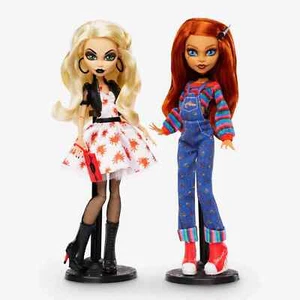 Monster High Bride of Chucky Puppe Set Tiffany + Chucky Mattel Skullector - Bild 1 von 22