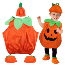 2-13y Halloween Pumpkin Cutie Costume Kids Boys Girls Cosplay Costume For 2021UK