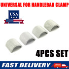 4X 1 1/8" to 7/8" Motor Riser Handlebar Clamp Conversion Shims Reducer Spacers