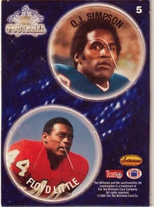 1994 Ted Williams POG Cards Football Pick Your Cards! Complete Your Set! - Picture 1 of 3