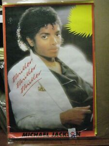 Affiche vintage Michael Jackson King of Pop thriller 13267