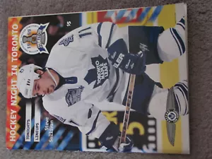 Steve Sullivan 1999 Toronto Maple Leafs Program - Picture 1 of 1