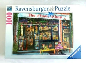 Ravensburger Puzzle The BOOK SHOP 1000 Piece Girl Books Cat SEALED New - Picture 1 of 7