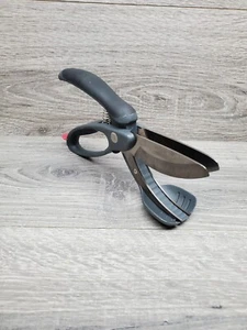 Salad Chopper Scissors Double Blade Shears Pampered Chef - Picture 1 of 7