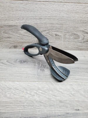 Salad Chopper Scissors Double Blade Shears Pampered Chef - Image 1 of 4