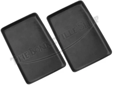 Triumph Bonneville и т.д. 650 и 750 двойной аккумулятор лоток каучуки пара (2) PN # 82... - Изображение 1 из 2