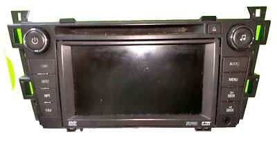 Receptor de radio reproductor de CD Cadillac Dts Am Fm 2009-2011 OEM Foto 1 de 4