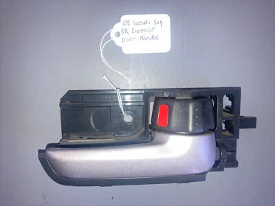 2007-2012 Suzuki SX4 Passenger Rear Door Handle Interior Z2S - Image 1 of 2