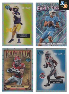 2023 Bowman U Chrome Football PICK YOUR CARD Complete INSERT Base Set